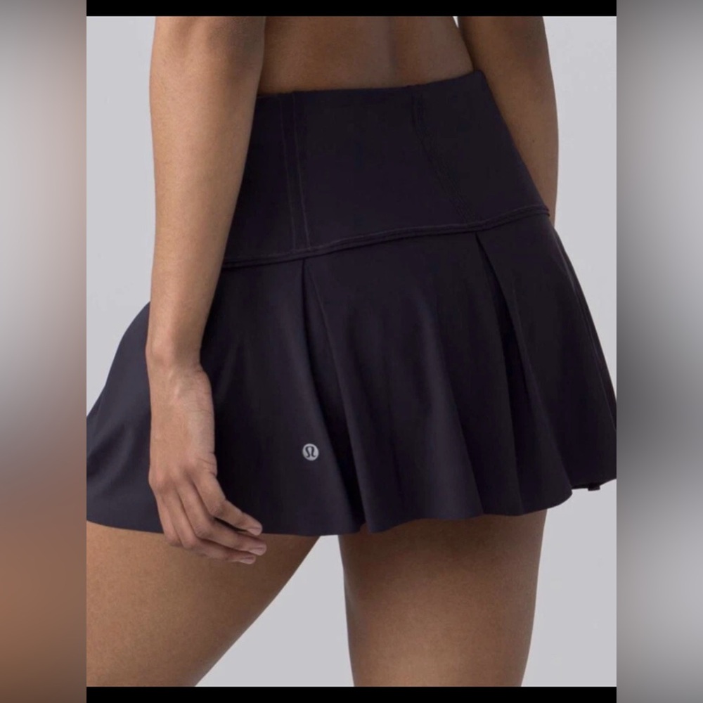 Lululemon Athletica navy blue Skater Skirt